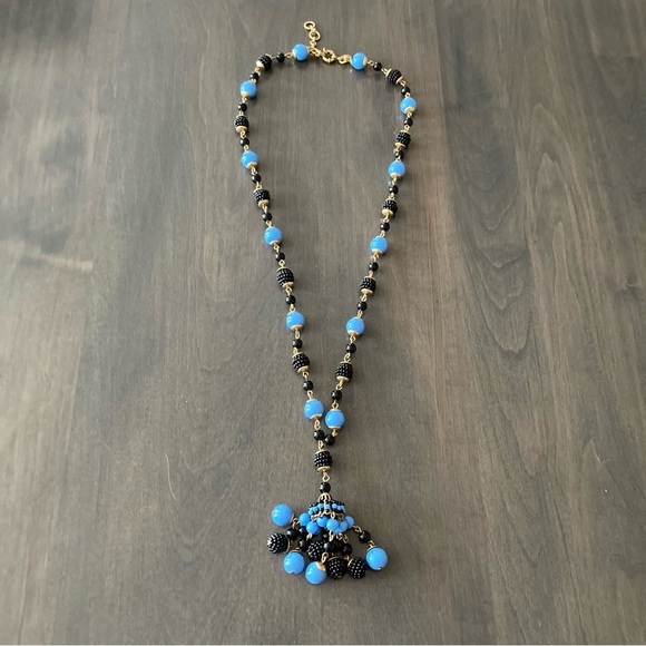 J. Crew Loft Long Single Strand Beaded Large Chain Necklaces Bundle Set of 3 A - Picture 5 of 13